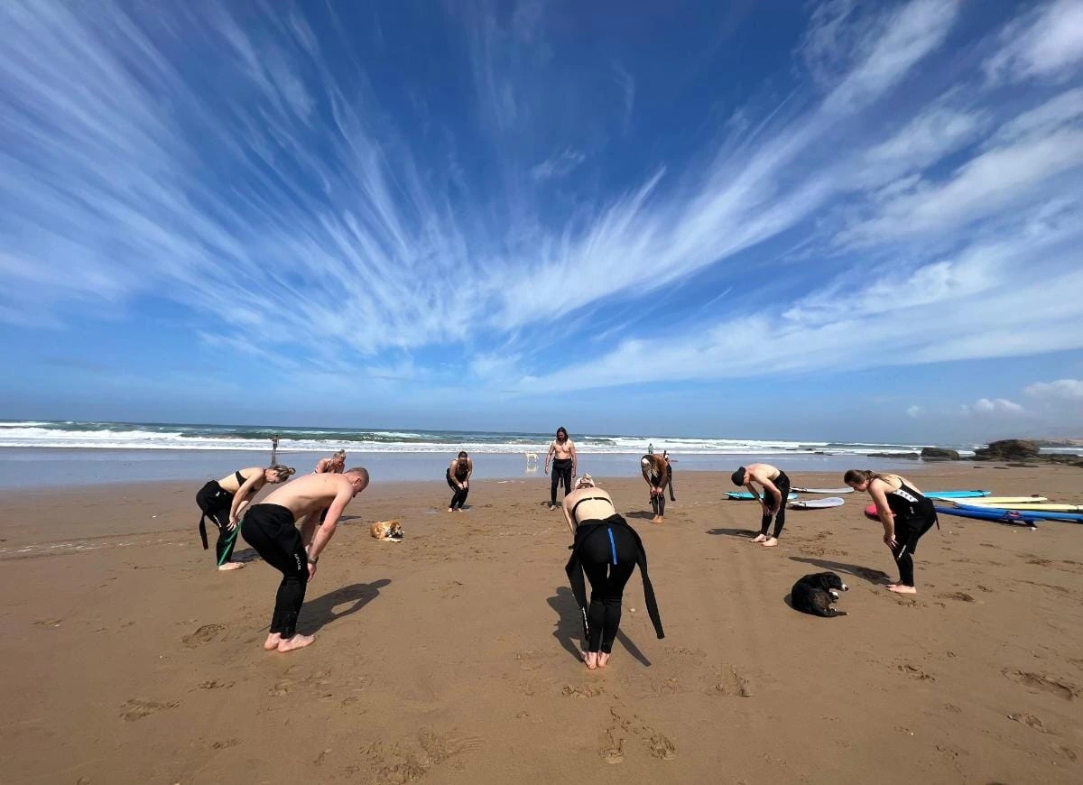 Surfing experience in Agadir Morocco